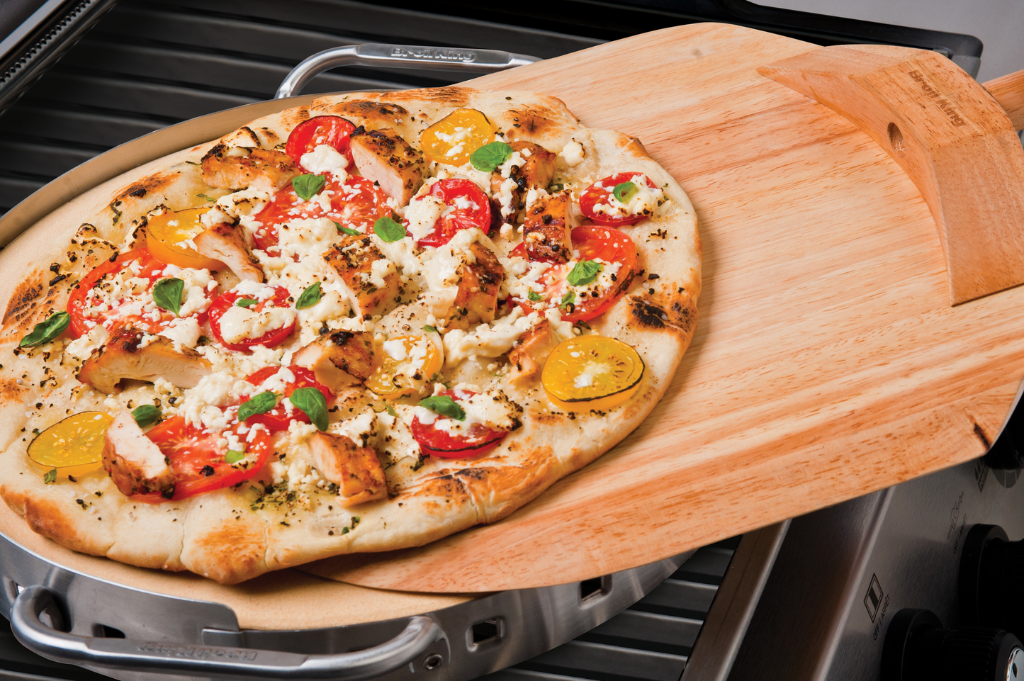 Pizza Stone Grill Set