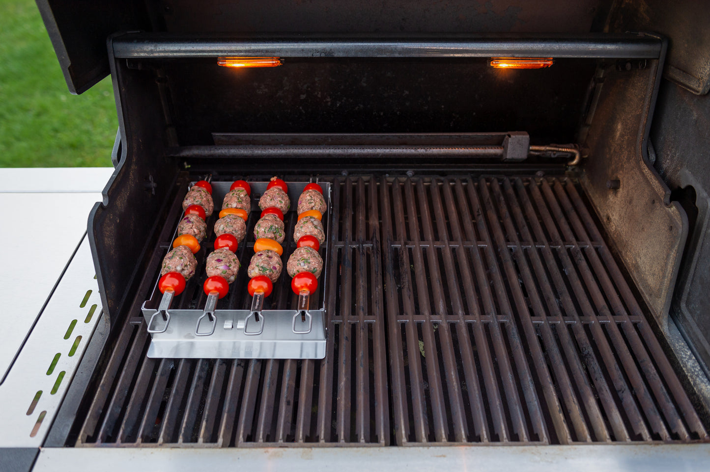 Schmaler Kebabständer