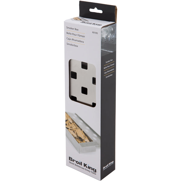 Boîte à fumer en acier inoxydable