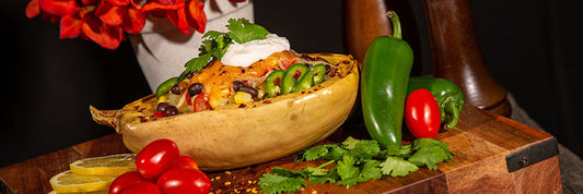 Spaghetti Squash Burrito Bowl