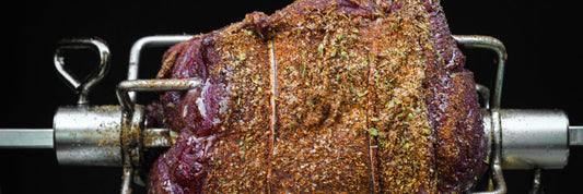 Rotisserie Style Bison Cross Rib Roast