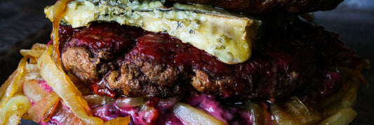Smoked Elk Burger