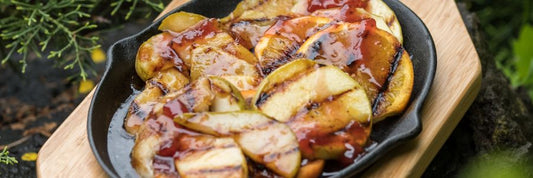 Grilled Fruit Salad With Strawberry Jam