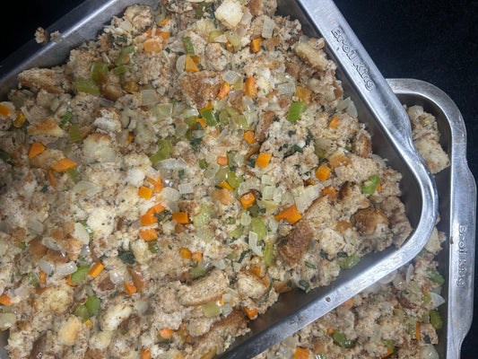 Brown Butter and Sage Stuffing / Dressing