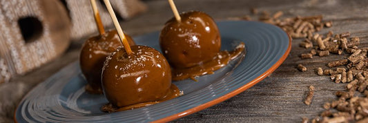 Smoked Salted Caramel Apples
