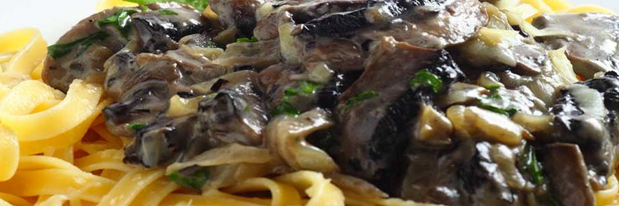 Cajun Steak Fettuccine Pasta