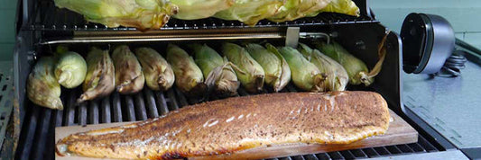 Cedar Plank Salmon With Indian Flavours