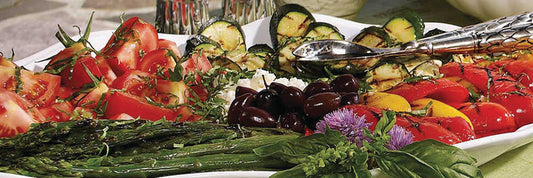 Composed Grilled Vegetable Platter