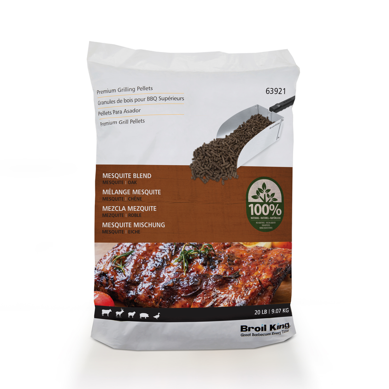 Granulés de bois de mesquite - 9 kg