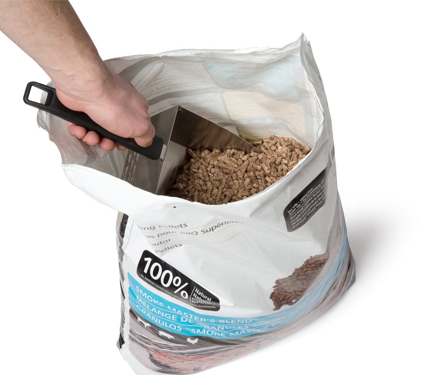 Pelle à granulés et à charbon