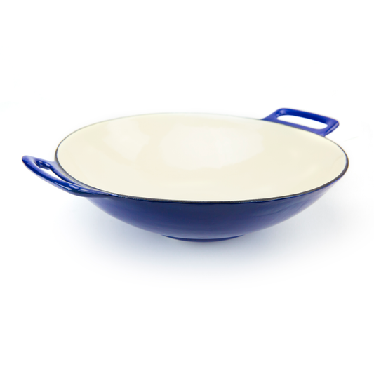 Wok en fonte pour grillades