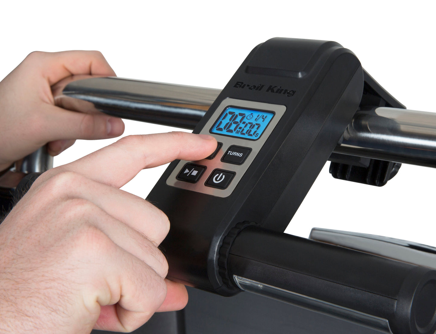 Am Griff montiertes Grilllicht und Timer