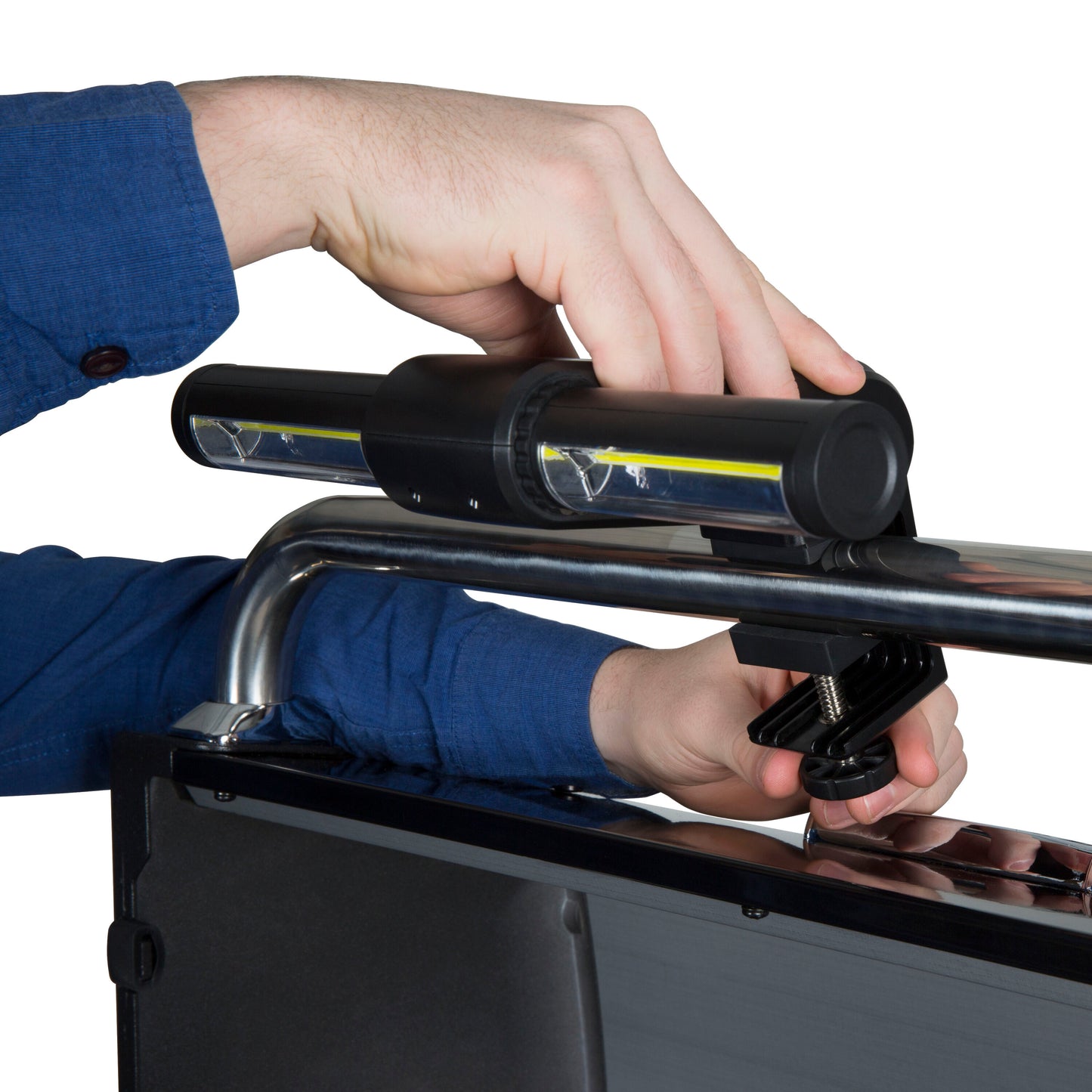 Am Griff montiertes Grilllicht und Timer