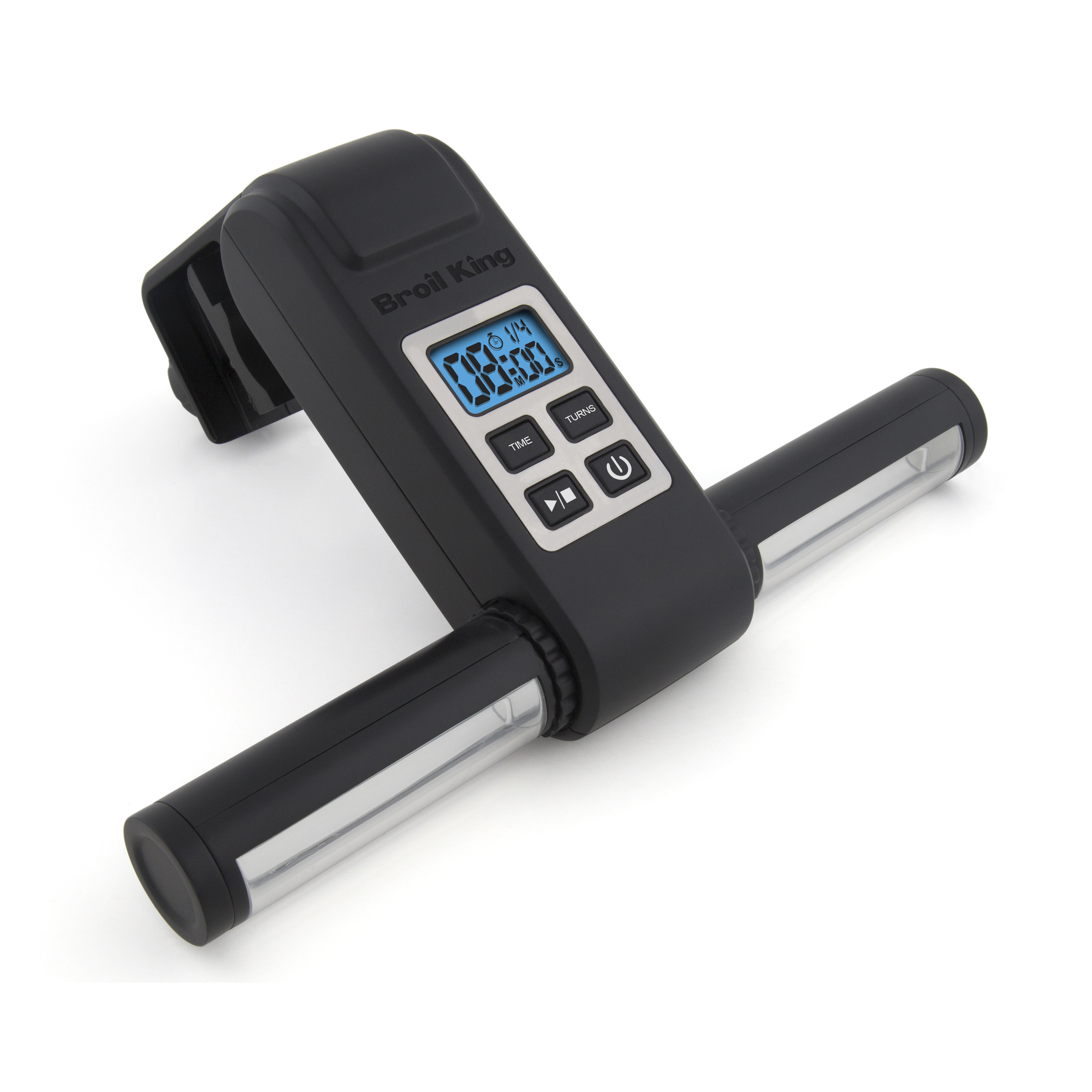 Éclairage et minuterie du gril montés sur la poignée