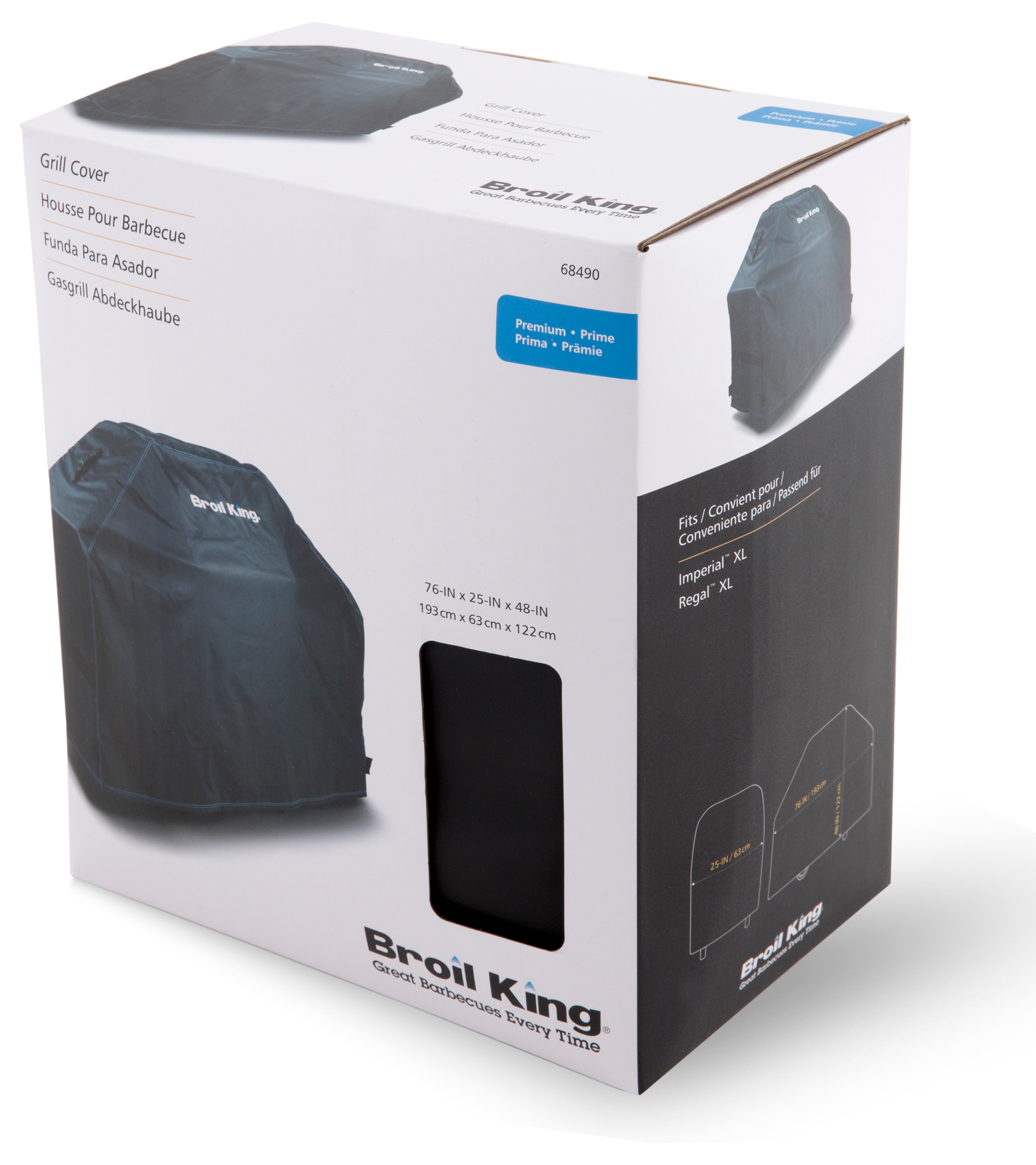 Housse en polyester PVC de qualité supérieure de 76 po