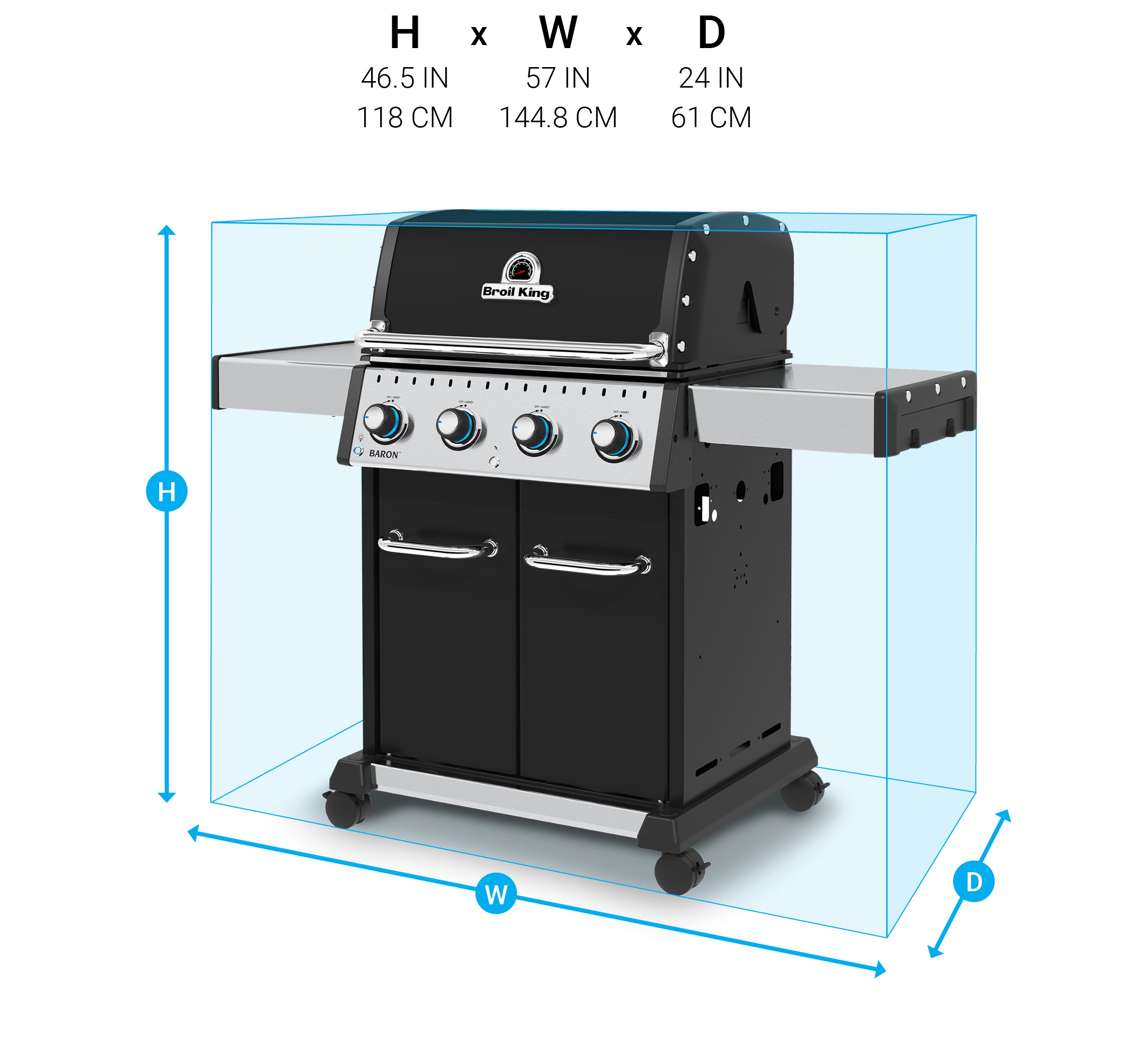 Grill Dimensions Image