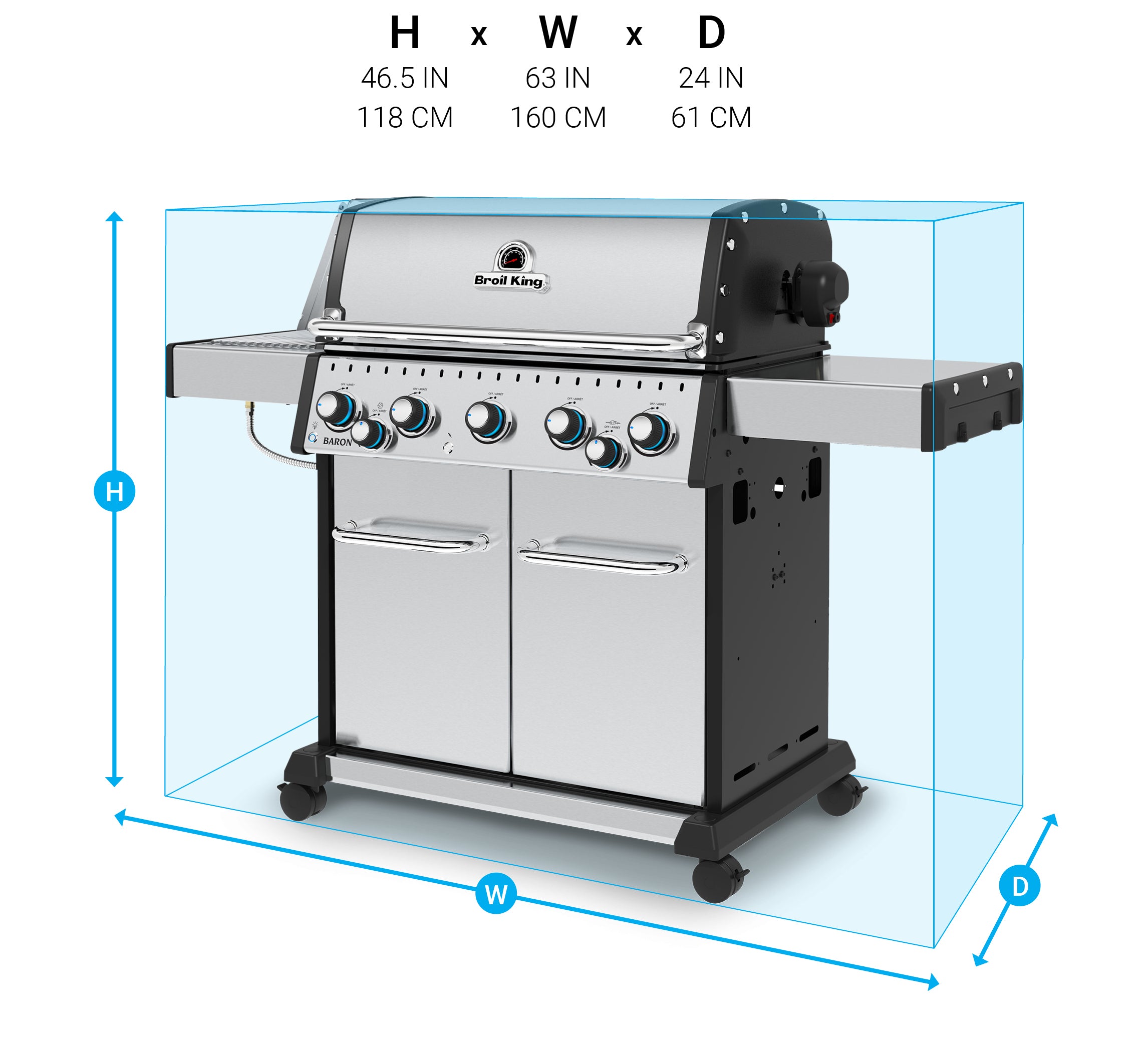 Grill Dimensions Image