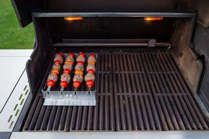 Schmaler Kebabständer