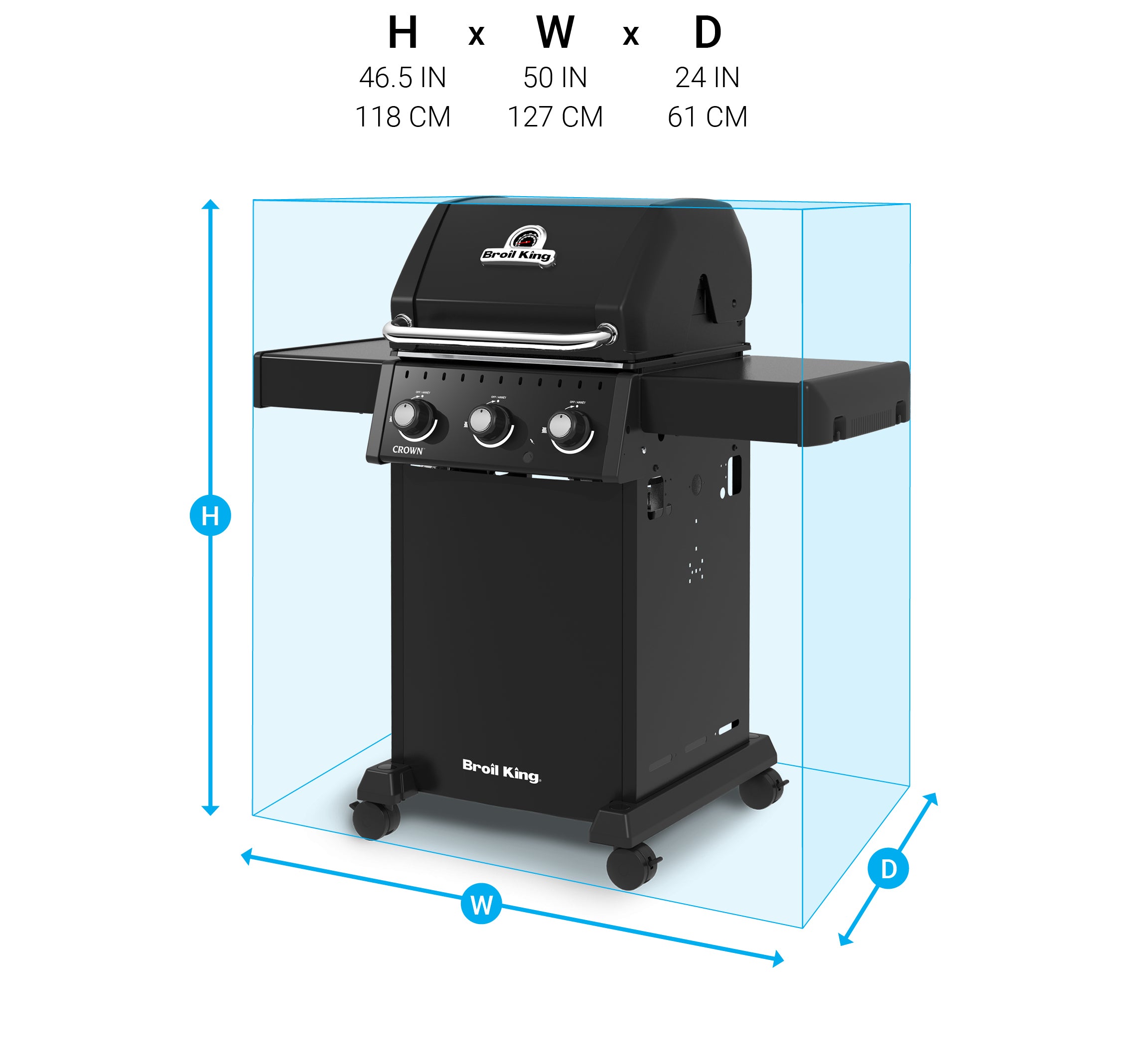 Grill Dimensions Image