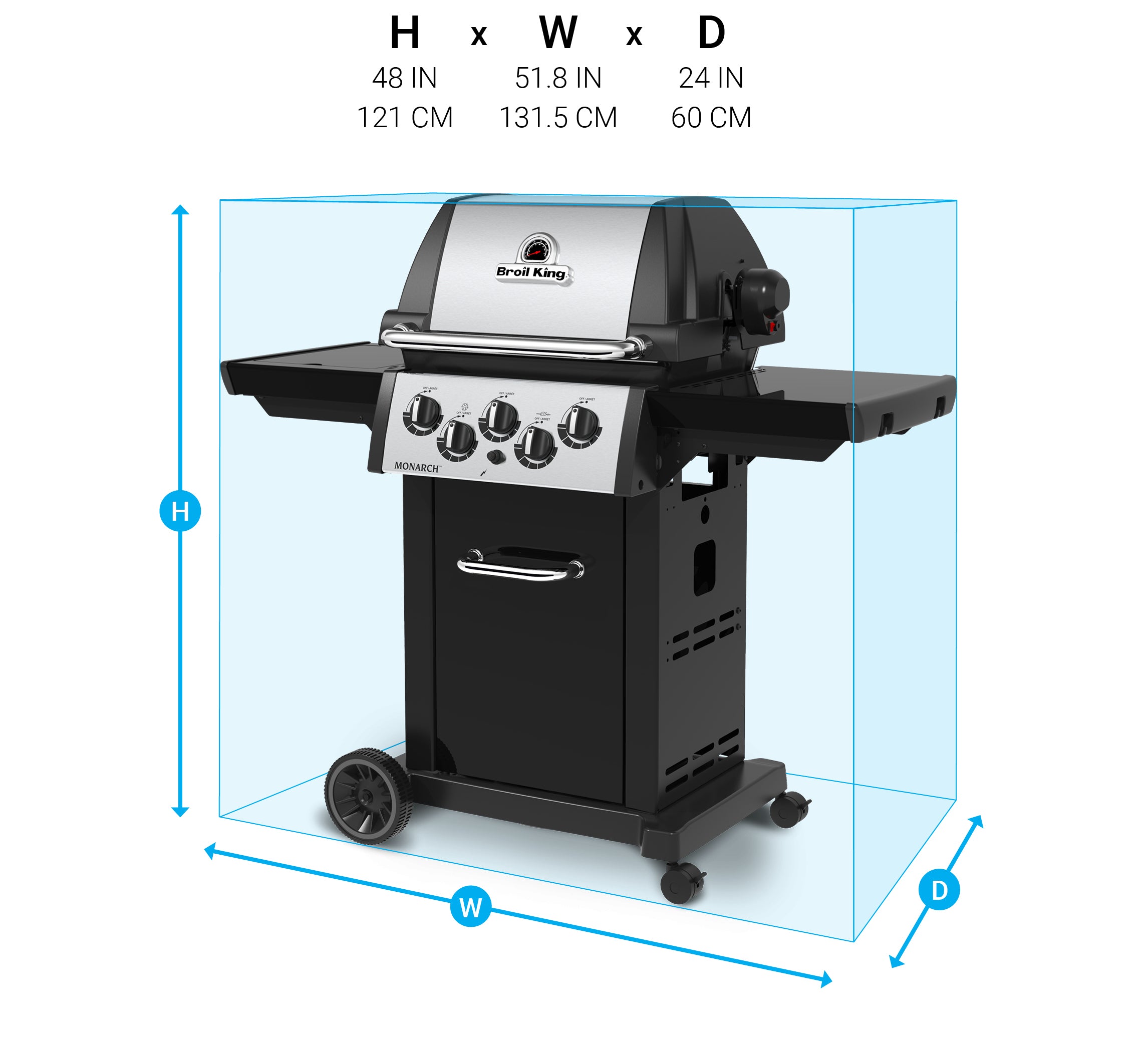 Grill Dimensions Image