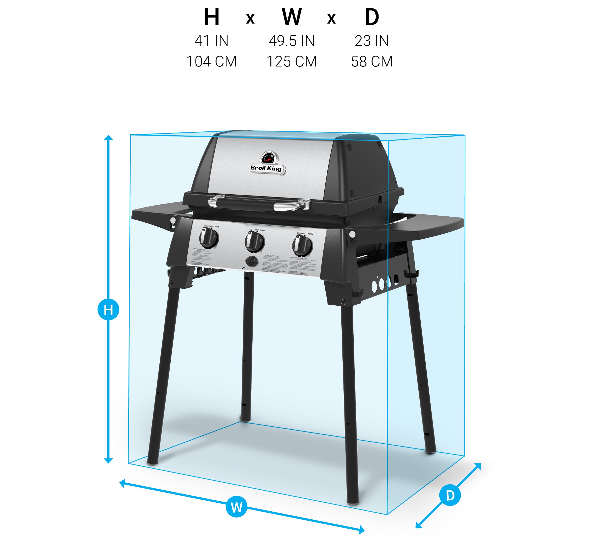 Grill Dimensions Image