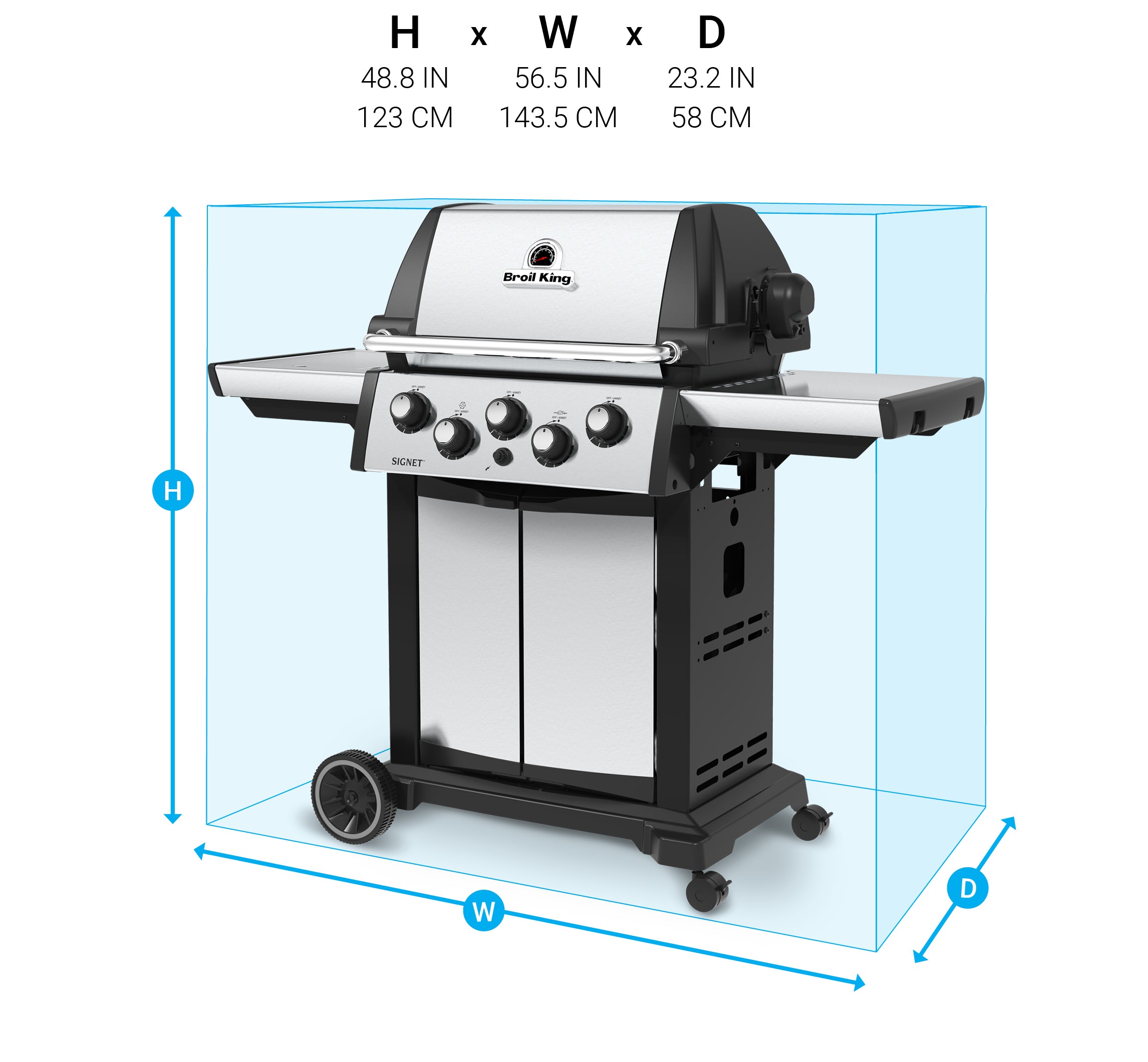 Grill Dimensions Image