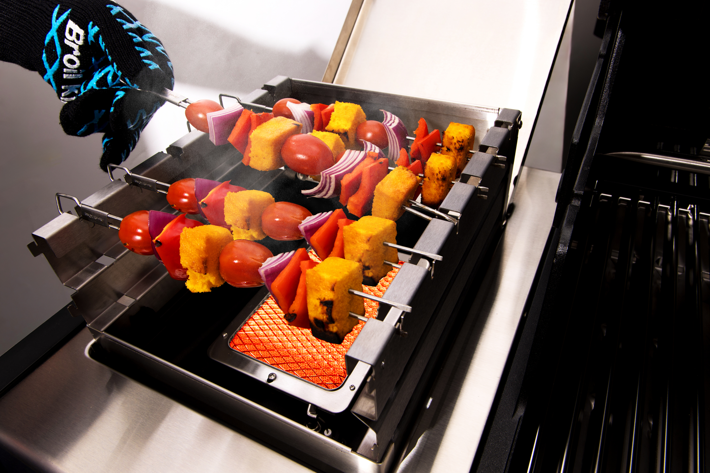 IR Burner Wind Shield