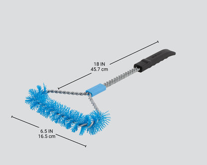 Extra breite Grillbürste aus Nylon