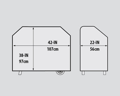 Crown™ Pellet 400 Grill-Abdeckung