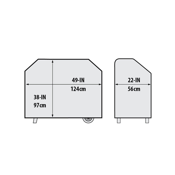 Crown™ Pellet 500 Grill-Abdeckung