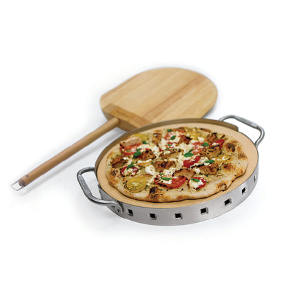 Pizzastein-Grill-Set